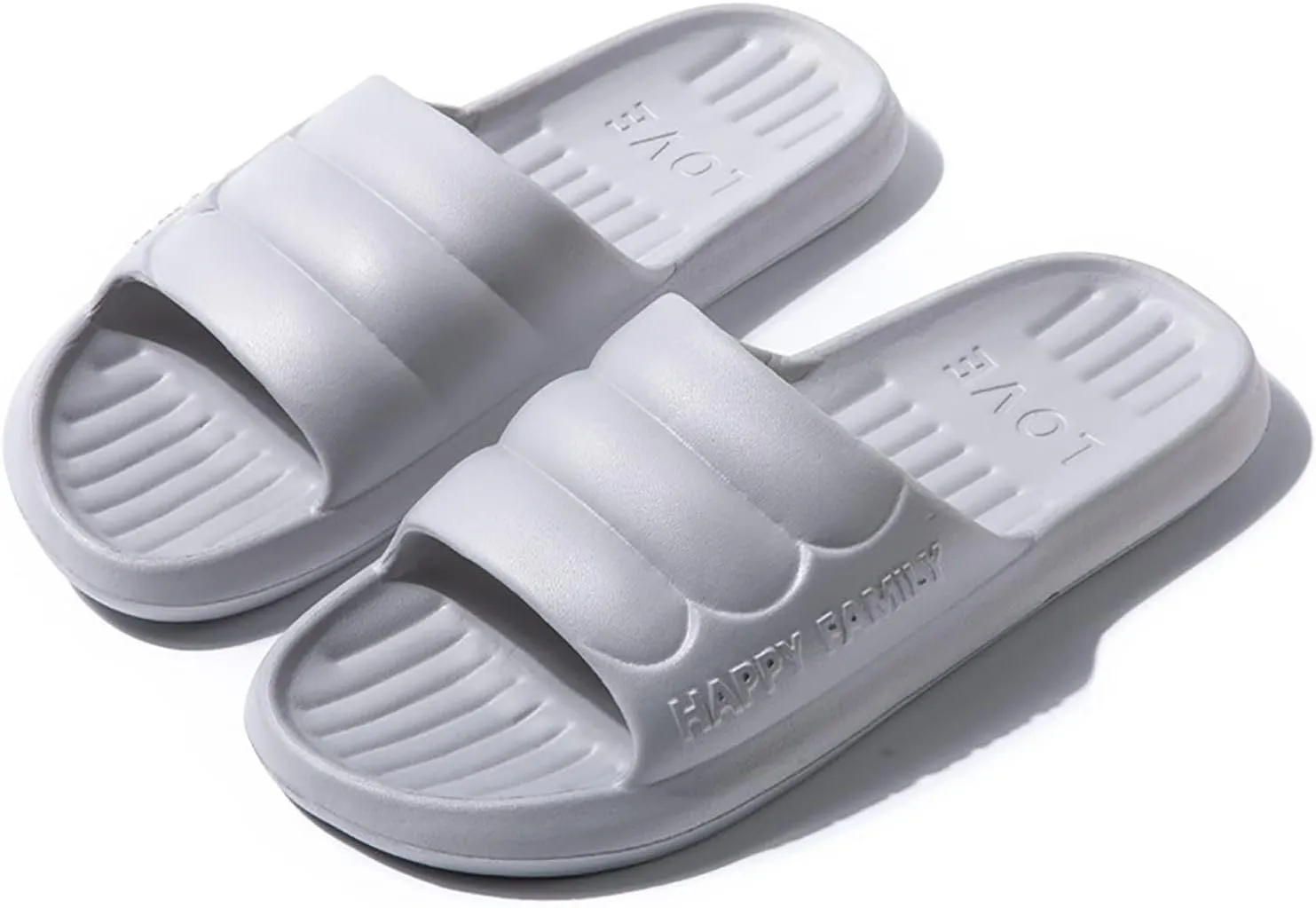 Shower Slippers Waterproof Flip Flops for Men Ultra Comfort Non-Slip Shower Sandals Indoor and Outdoor