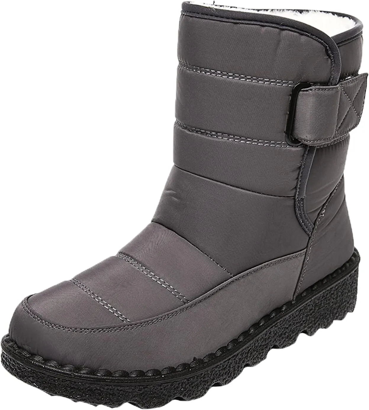 Slip on Winter Boots for Women Cute Snow Boot Women Wide Waterproof Winter Boots Slip on Womens Wide Snow Boots for Women Waterproof Botas De Invierno Contra Agua Mujer