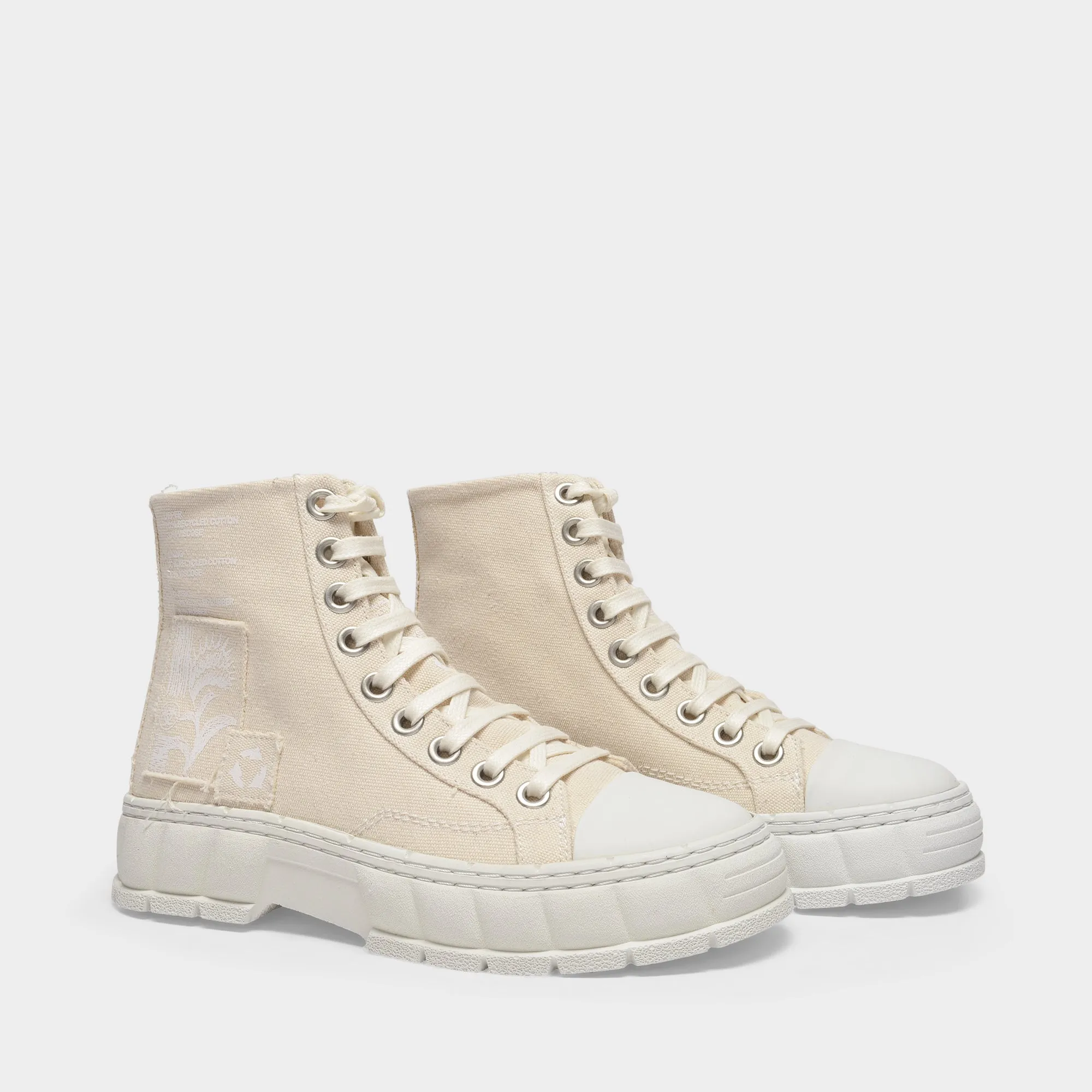 Sneakers 1982 en Toile Recyclée Beige