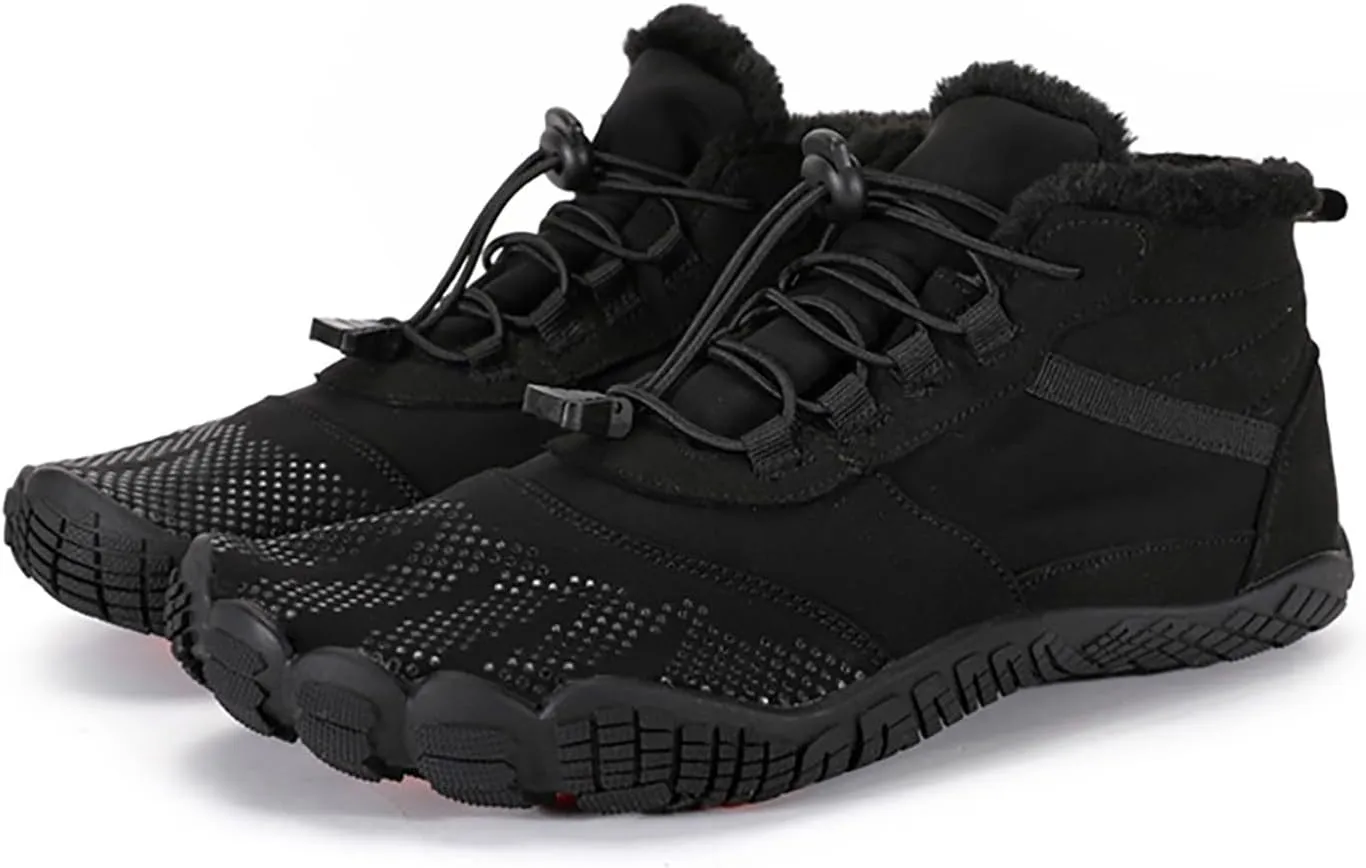 Snow Boots for Teen Girls Waterproof Fuzzy Boots Warm Sneaker Boots Comfortable Warm Outdoor Boots Teens Winter Boots