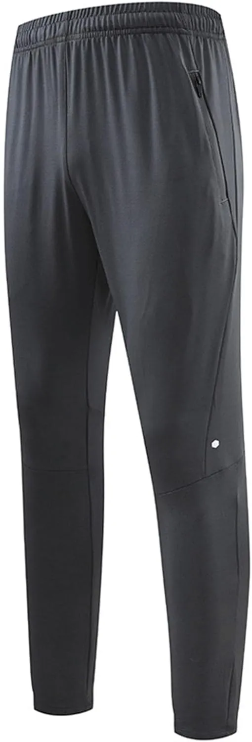 Stretch Straight Pants for Men Casual Slim Fit Lightweight Sweatpants Outdoor Gym Running Workout Golf Trousers
