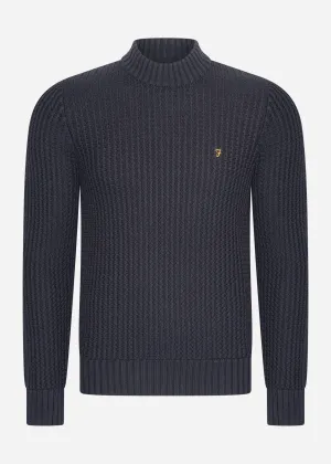 Sweater burlington fisherman - true navy