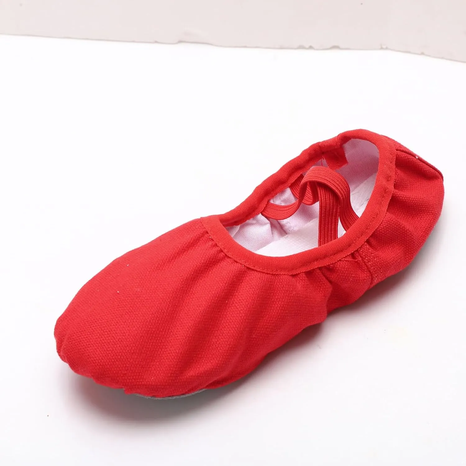 Toddler Girls Ballet Slippers Gymnastics Dance Shoes Ballerina Costume Cross Elastic Band Ballet Shoes