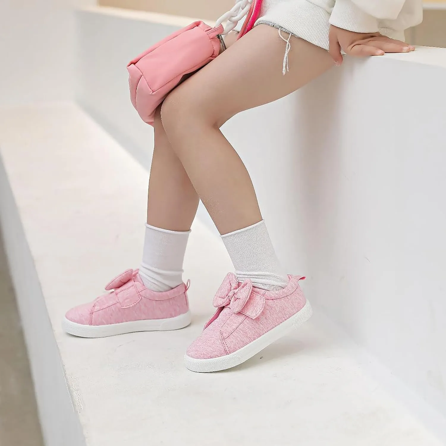 Toddler Lightweight Sneakers Walking Shoes for Kids Casual Running Tennis Non-Slip Shoes Girls First ??alkers Flat Shoes