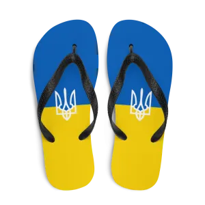 Ukraine Trident Flip-Flops