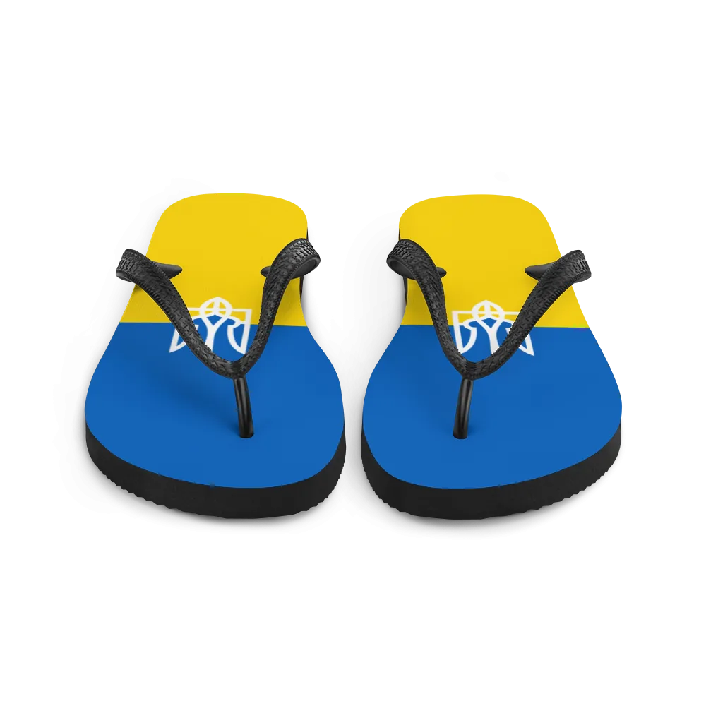 Ukraine Trident Flip-Flops