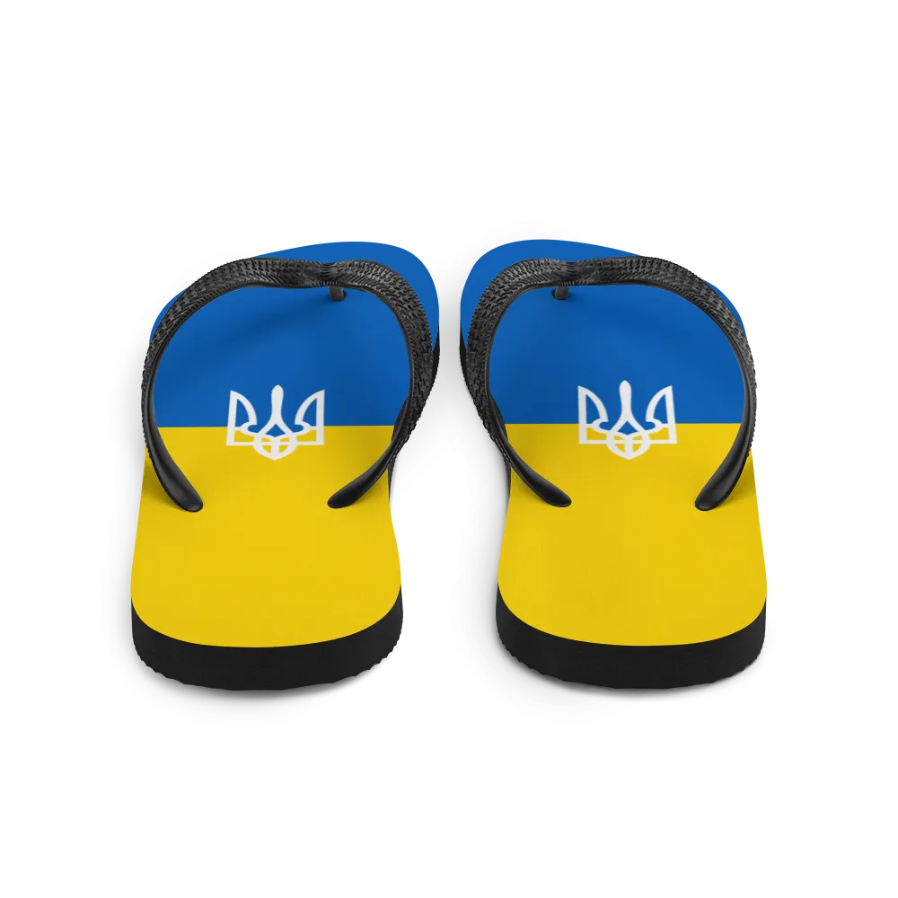 Ukraine Trident Flip-Flops
