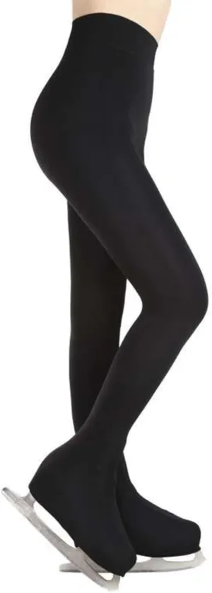 Valcatch Ice Skate Figure Skating Tights for Girls Youth Light Weight Fleece Pants Practice Performance Base Layer