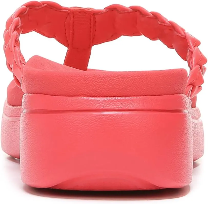 Vionic Kenji Women's Toe-Post Platform Wedge Sandal - Medium