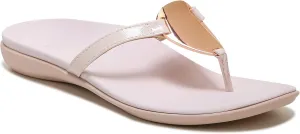 Vionic Raysa Women's Toe Post Supportive Sandal Peony - 8 Wide