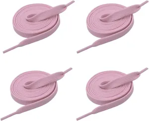 VSUDO 2 Pairs 5/16" Fine Weave Flat Shoe Lace Shoestring for Running Athletic Sneaker
