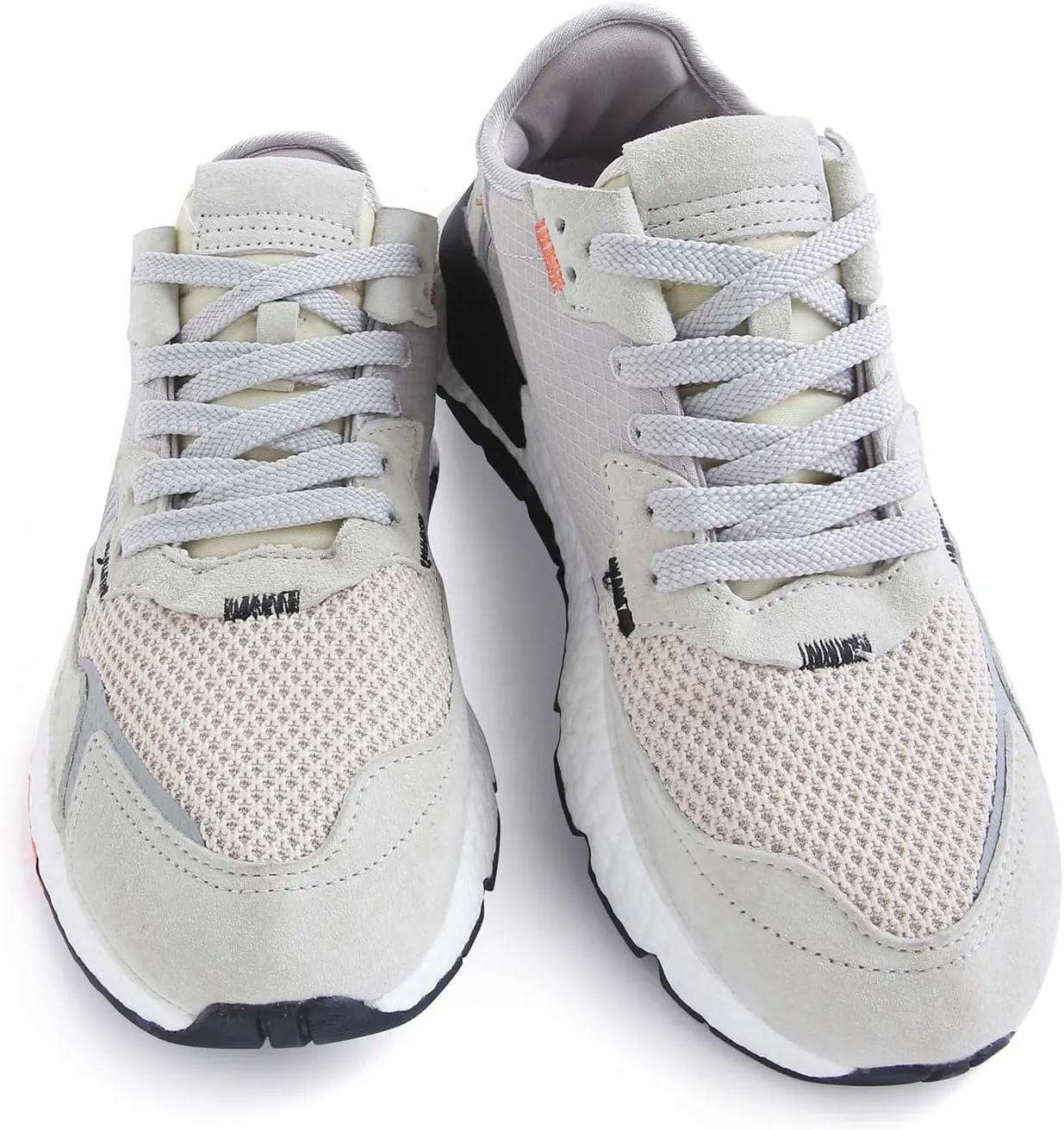 VSUDO Double Layer Shoe Laces for Sneakers,5/16" Flat Shoelaces Compatible with Converse, Vans, and Air Force - 2 Pairs