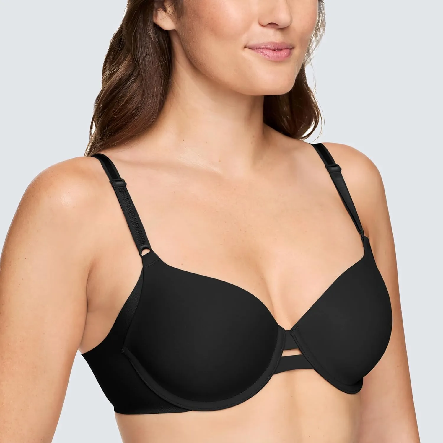 Warner's Women's Simply Perfect Underarm-Smoothing Comfort Underwire Lightly Lined T-Shirt Bra Ta4356