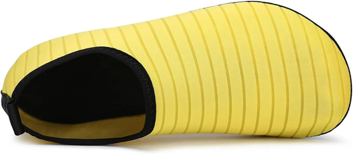 Water Sports Shoes Barefoot Quick-Dry Aqua Yoga Socks Slip-On for Men Women Swim Beach Barefoot Slip-on Wide Toe Box Sneakers Hiking Athletic Outdoor Shoes for Pool Surf Walk Breathable Soft Unisex