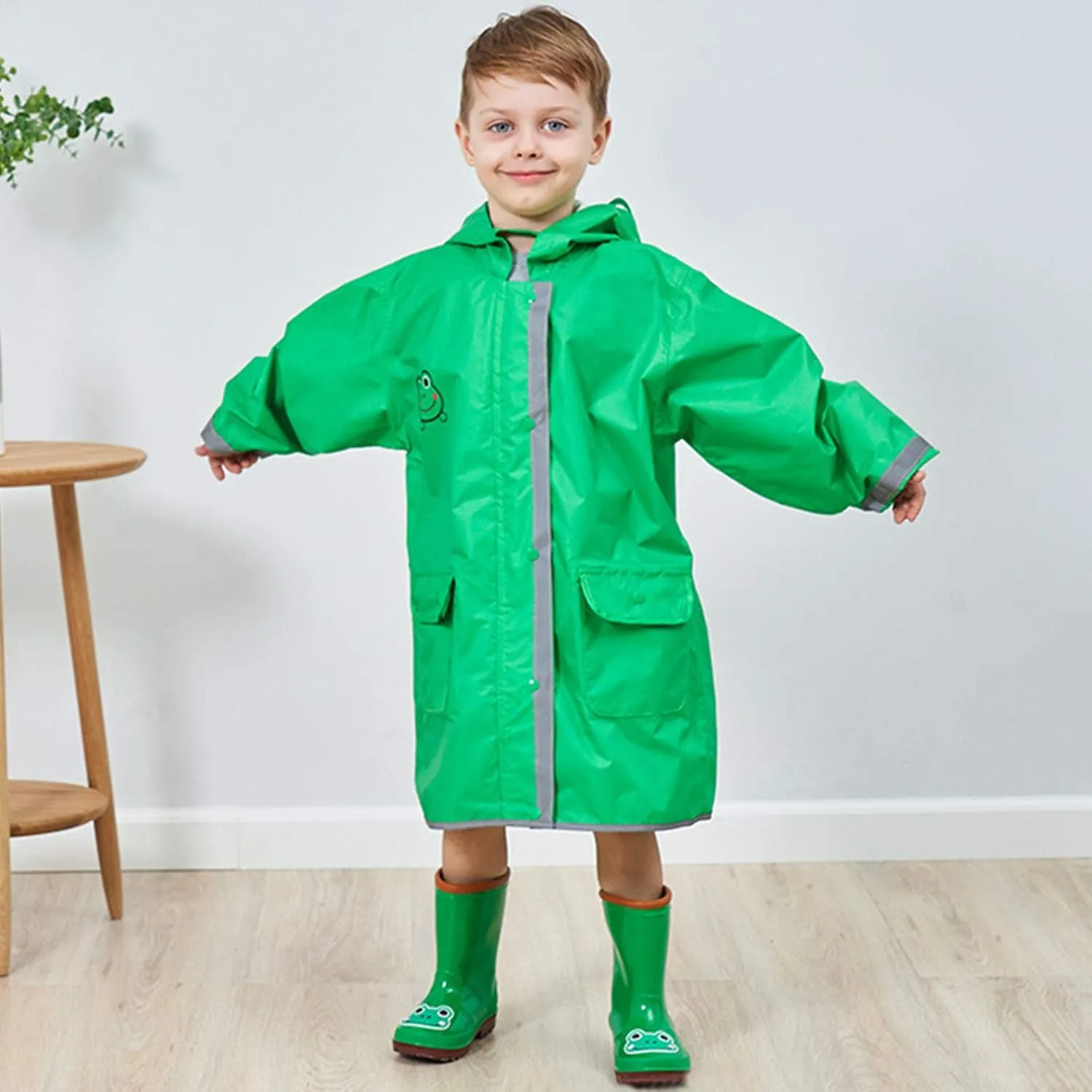 Waterproof Rain Boots for Little Kids,Toddler Infant Boys Girls Cartoon Rubber Waterproof Rain Shoes Rain Boots