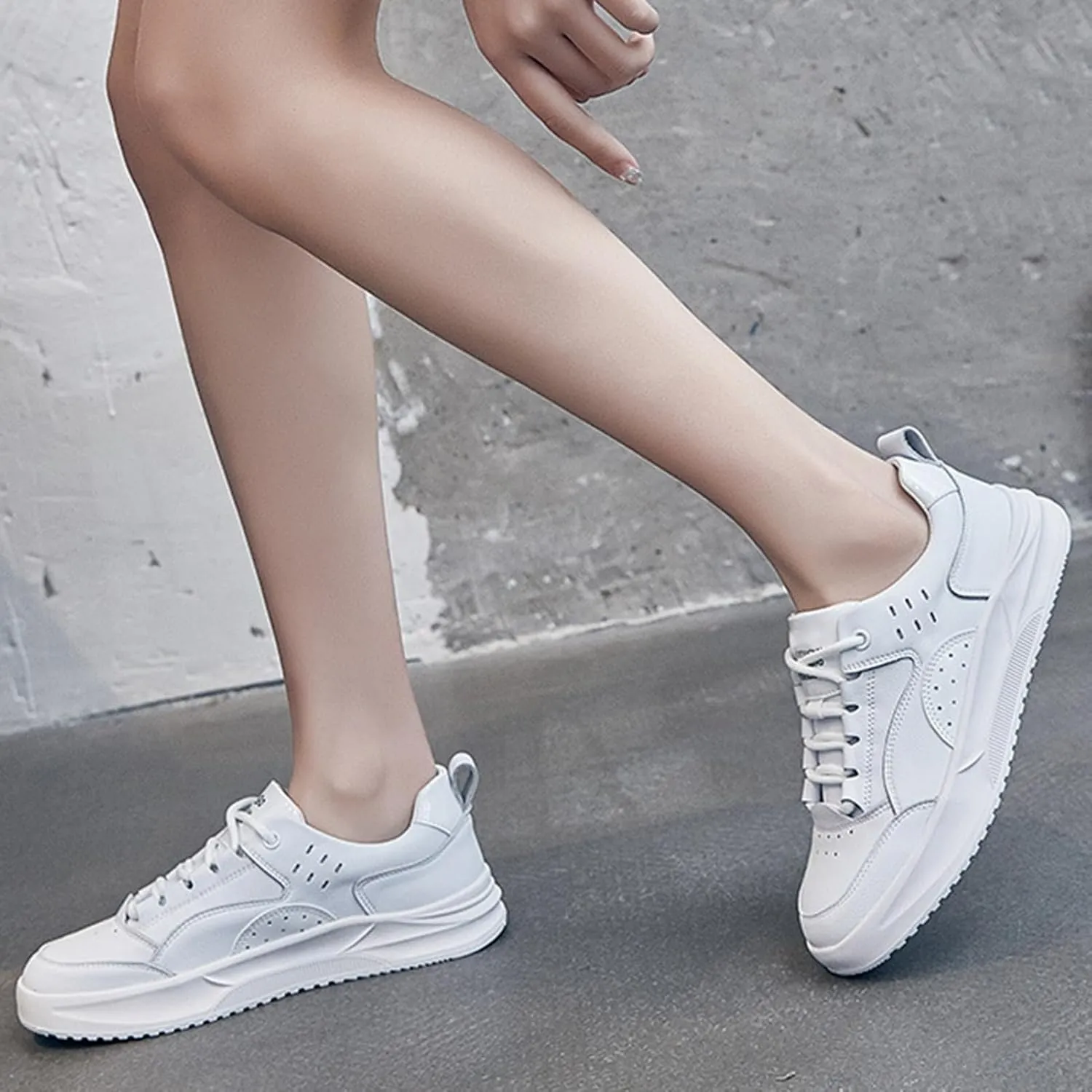 White Bunions Nursing Shoes Women,Breathable Mesh Loafers Work Shoes,Lightweight Non Slip Orthopedic Nurse Shoes for Women Food Service,with Arch Support