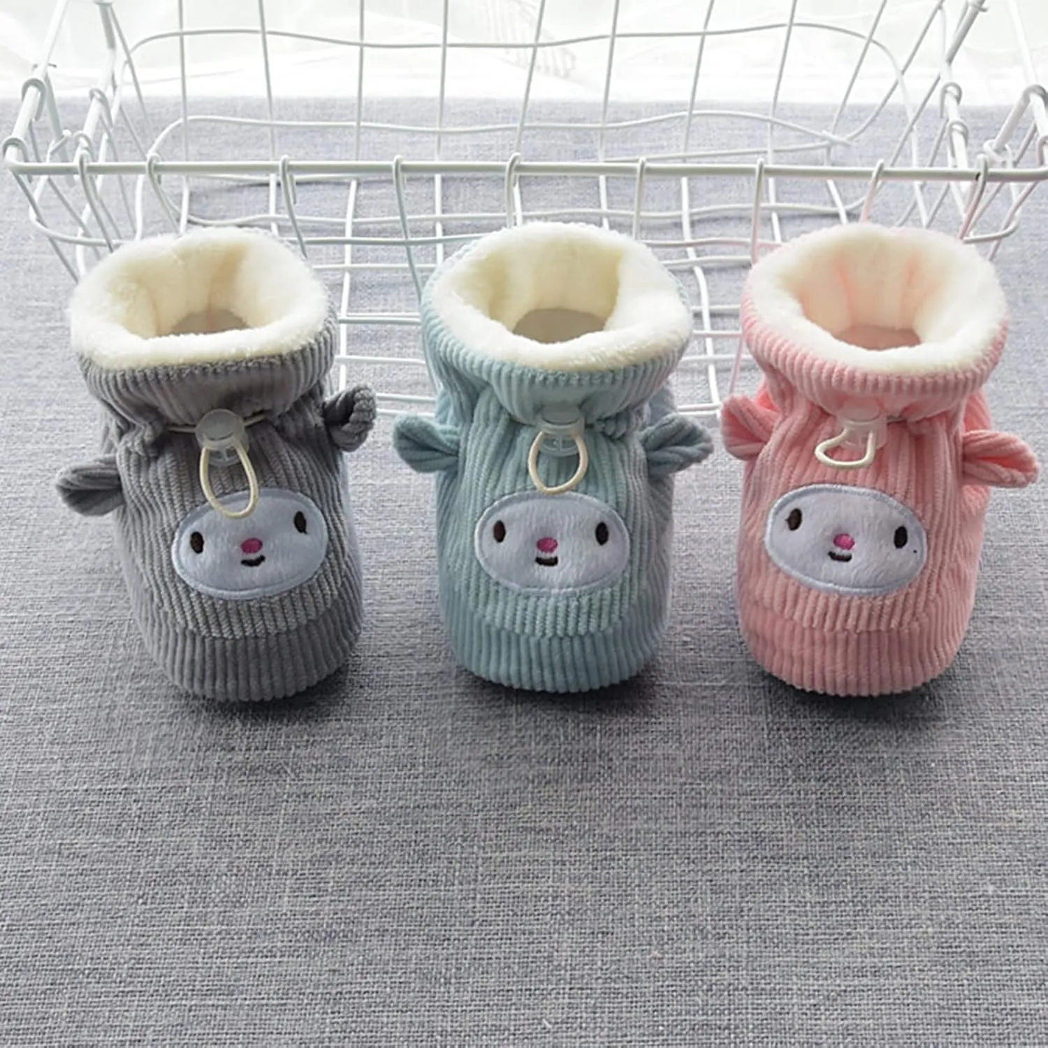 Winter Boots for Toddler Boys Children Floor Boots Toddler Shoes Cotton Shoes Plus Velvet Thick Warm Soft Soles Cute Shoes Boot Tail Baby Shad