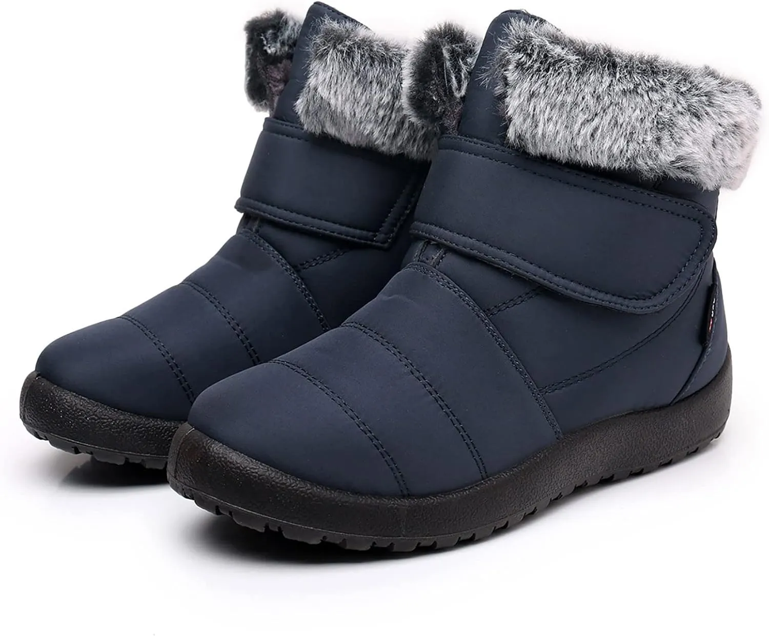 Winter Boots for Women Wide Width Light Weight Women's Winter Snow Boots Waterproof Snow Boots for Women Wide Feet Wide Snow Boots for Women with Zipper Botas Para El FrO De Dama