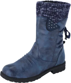 Winter Combat Boots for Women Waterproof Snow Non Slip Women's Short Snow Boots Cute Winter Boots for Women Waterproof Boots for Snowshoes Women Women Wide Calf Winter Boot