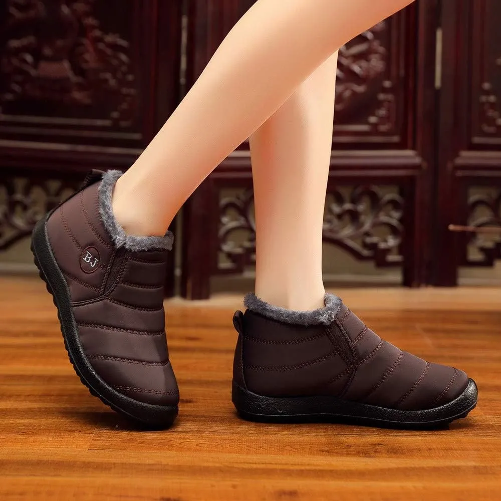 Women Snow Boots Waterproof Tall Slip on Winter Boots for Women Waterproof Snow Non Slip Snow Boots Womens Tall Womens Hunting Boots Waterproof Insulated Botas De Invierno Para Mujer Elegantes Largas