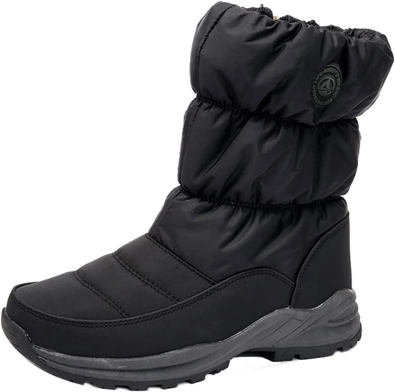 Women's Ankle Snow Boots Low Heel Ankle Snow Booties for Women Winter Boots for Women Ankle Booties Boots for Snowboard Botas Invierno Nieve Para Mujer