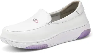 Women's Healthcare Nursing Shoes,Lightweight Breathable Nurse Shoes for Women,Comfortable Slip Resistant Orthopedic Work Walking Loafers,with Arch Support