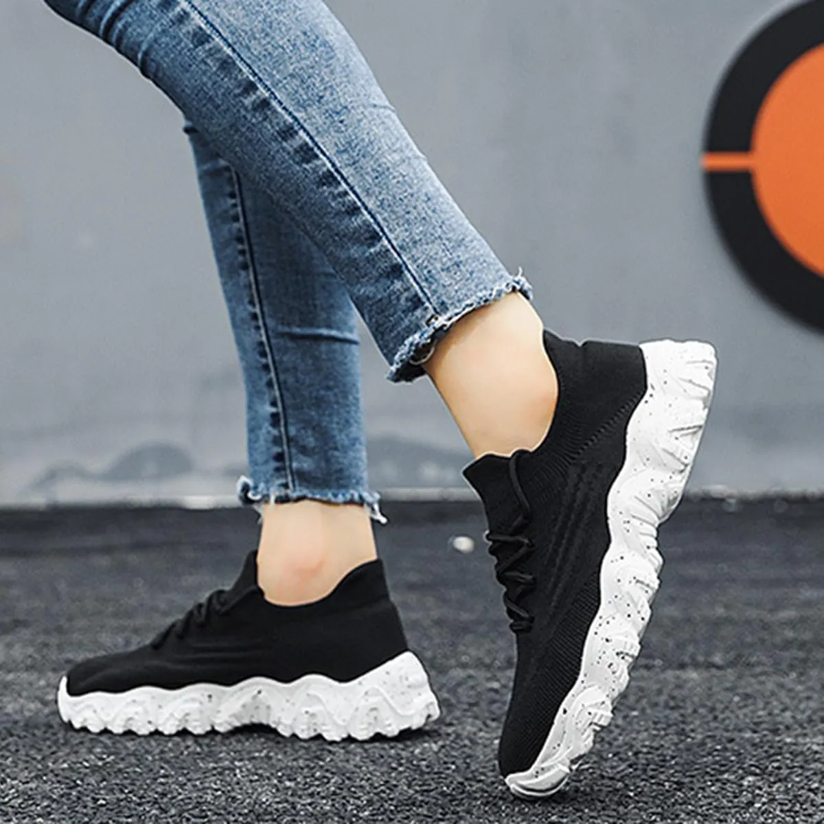 Women??s Nurse Babe Tennis Shoes Ortho Pro Shoes for Women Breathable Mesh Orthopedic Sneakers for Nurses Women On Feet All Day