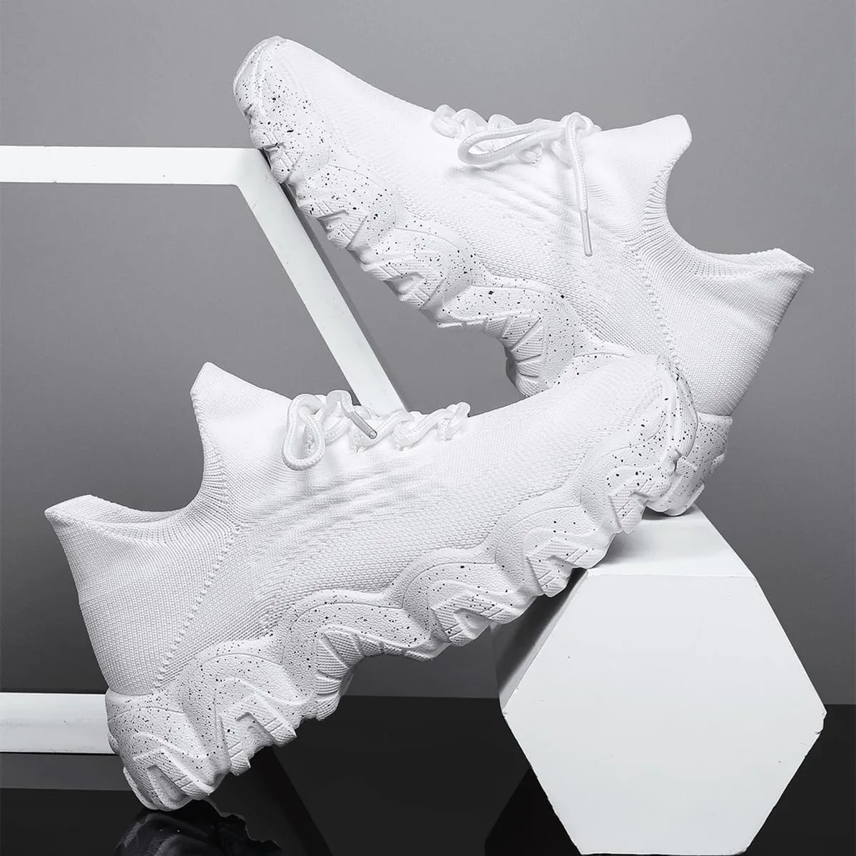 Women??s Nurse Babe Tennis Shoes Ortho Pro Shoes for Women Breathable Mesh Orthopedic Sneakers for Nurses Women On Feet All Day