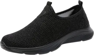 Womens Slip On Walking Shoes Lightweight Breathable Non Slip Non Slip Work Shoes Women Casual Women's Casual Shoes Waterproof Sneakers Tennis Shoe Cross Trainer Shoe