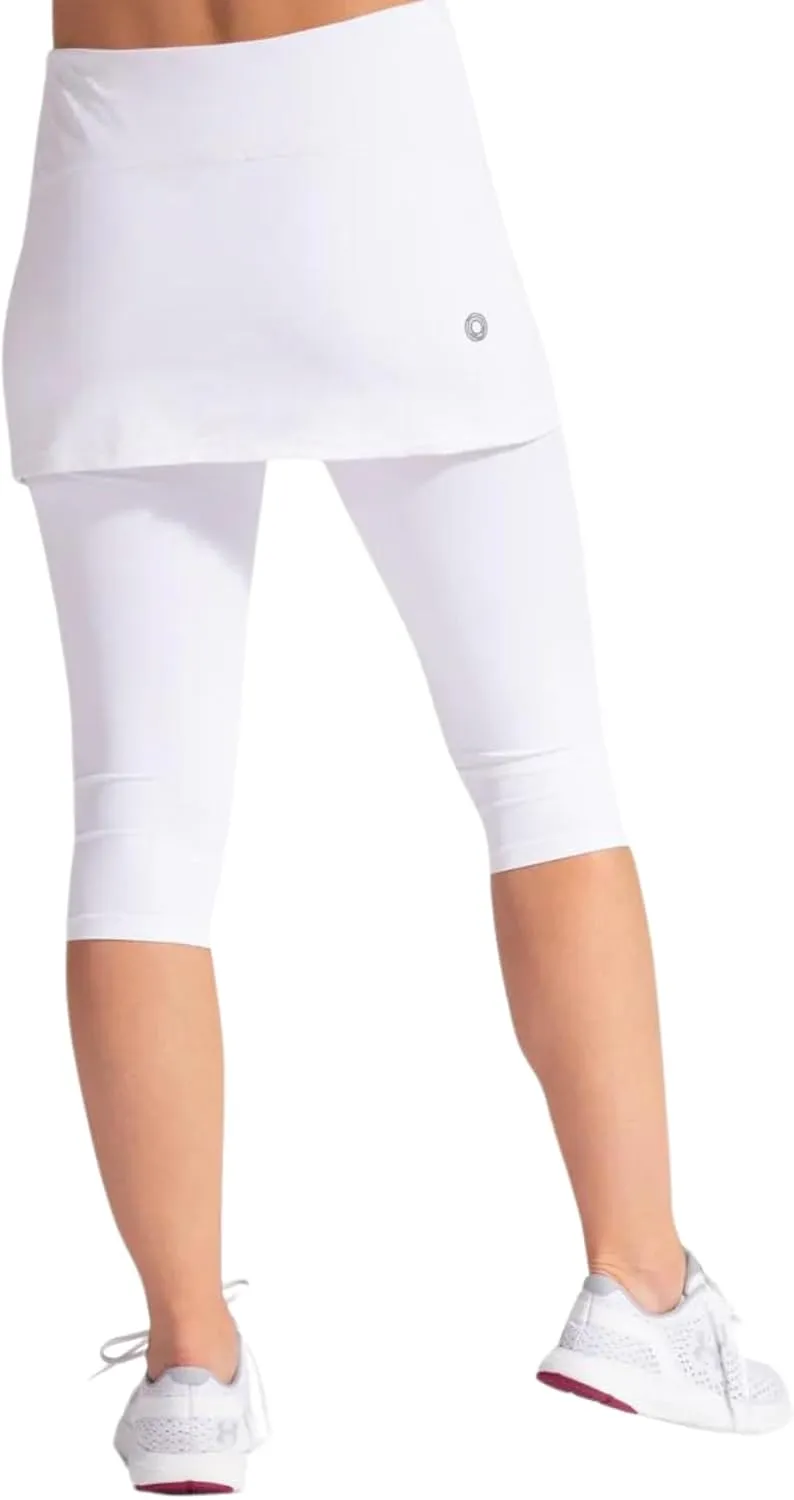 Women's UPF 50  Sun Protection Active Capri with Skirt