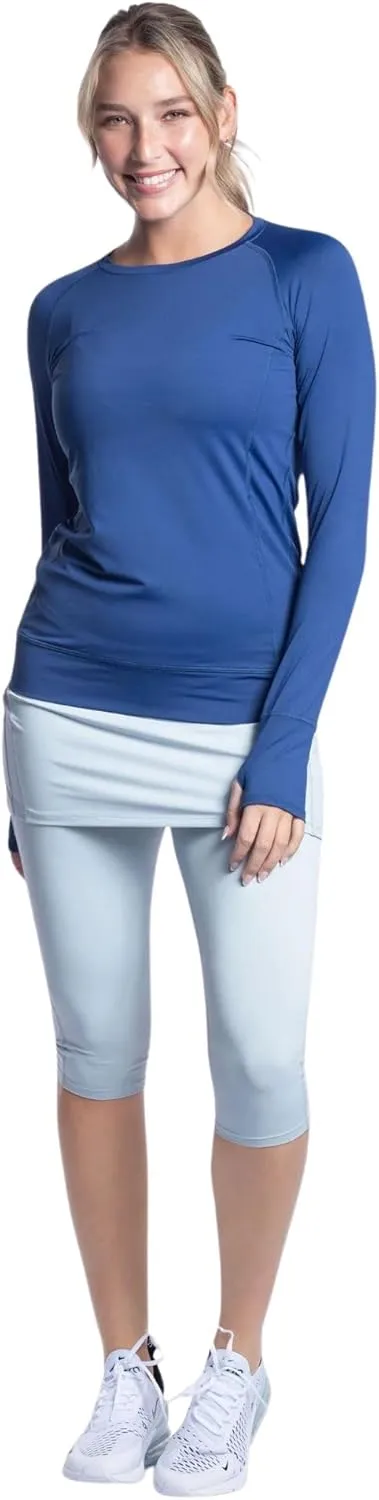 Women's UPF 50  Sun Protection Active Capri with Skirt