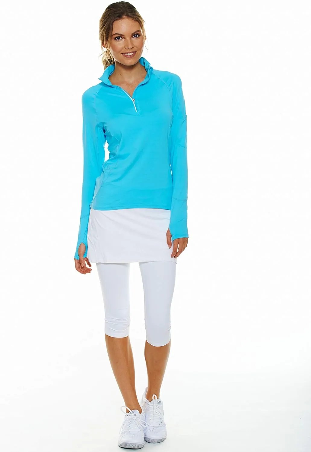 Women's UPF 50  Sun Protection Active Capri with Skirt