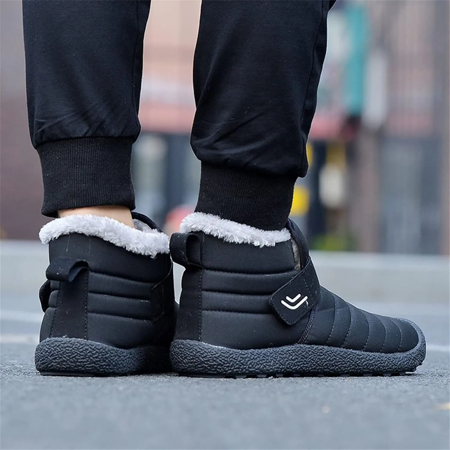 Women's Waterproof Snow Boots Woman Snow Boots Slip on Womens Slip on Winter Boots Zapatos Para Caminar En La Nieve De Mujer Botas Para El Frio De Mujer Largas
