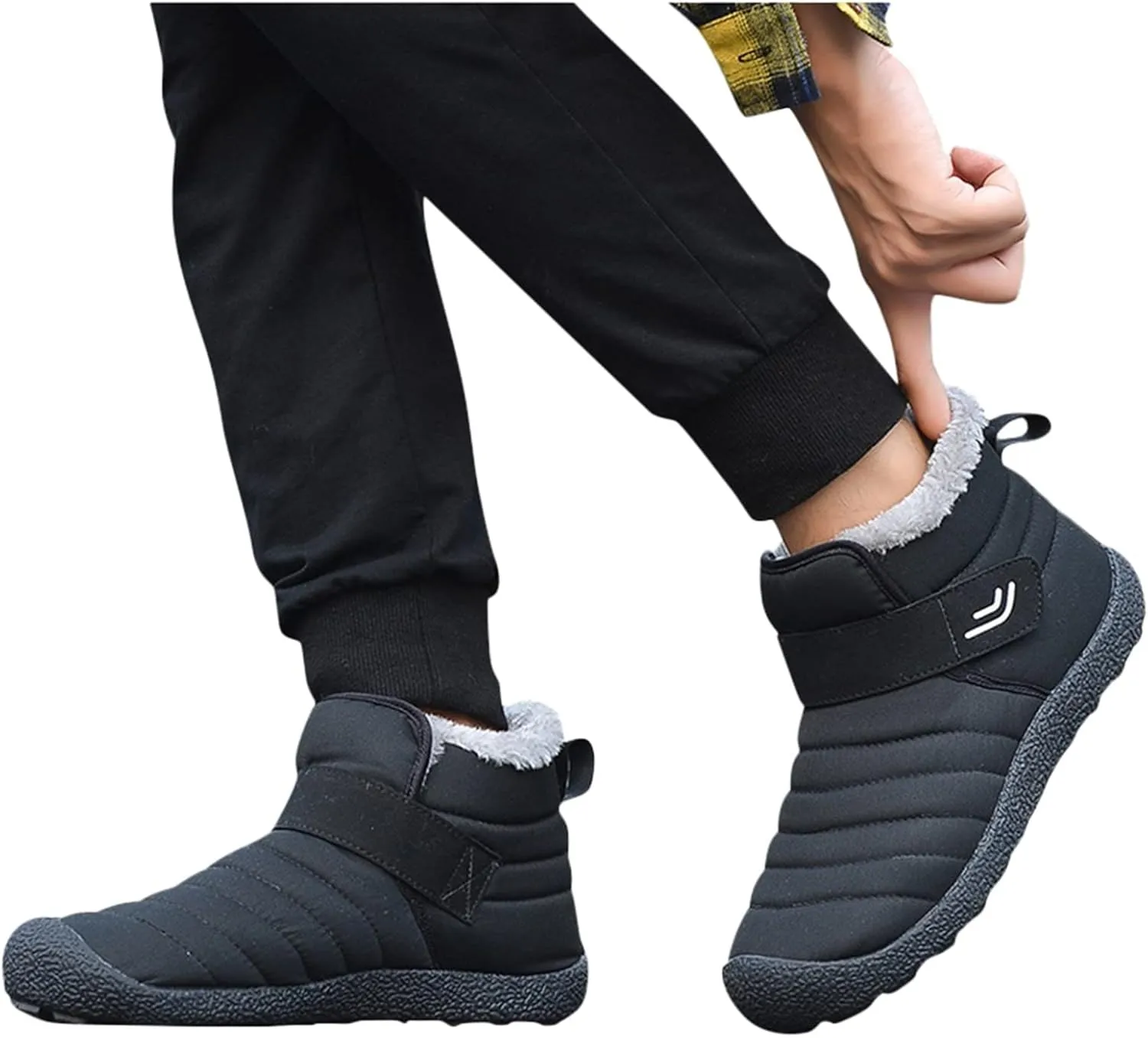 Women's Waterproof Snow Boots Woman Snow Boots Slip on Womens Slip on Winter Boots Zapatos Para Caminar En La Nieve De Mujer Botas Para El Frio De Mujer Largas