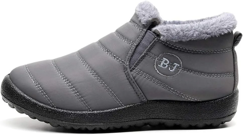 Womens Winter Boots Waterproof Wide Leg Womens Snow Boots 9.5 Wide Women's Snow Boot Autumn Winter Warm Leather Boots for Women Look Slim Botas Para El Invierno De Mujer