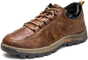 YSMIIH Men Hiking Shoes Breathable Non-Slip Low Top Trailing Trekking Walking Hiking Shoes Camping Shoes Outdoor Sneakers